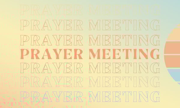 Prayer Meeting Image